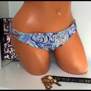 NWT Victoria’s Secret Paisley Bikini Bottom